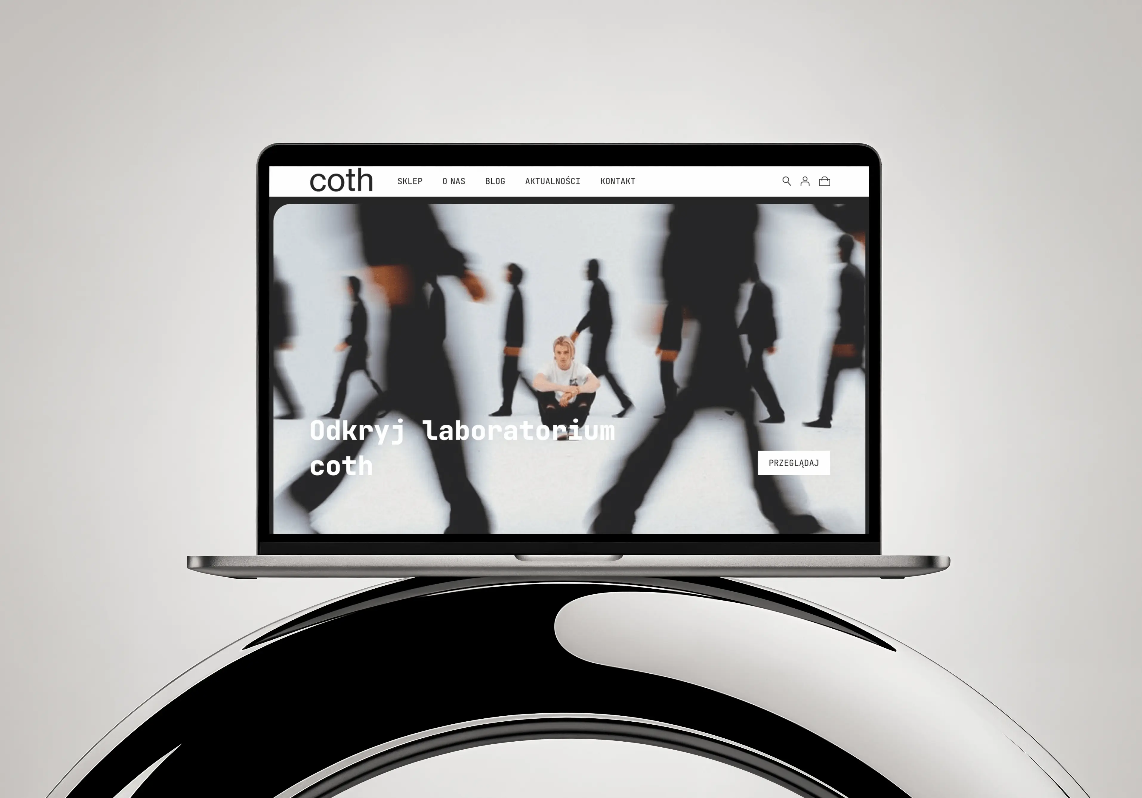 Strona internetowa dla producenta kosmetyków