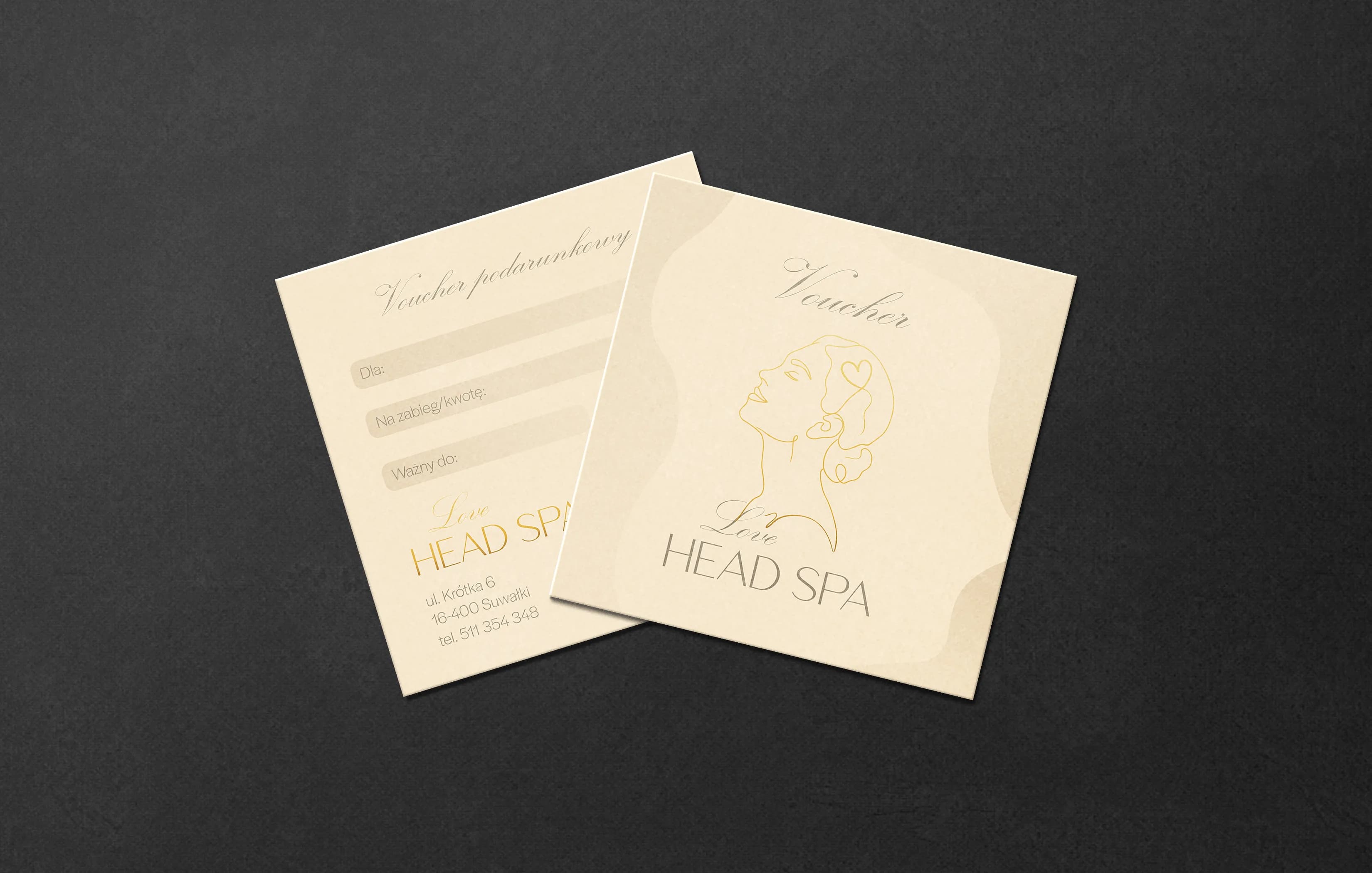 Strona firmowa dla Love Head Spa - zrzut 3