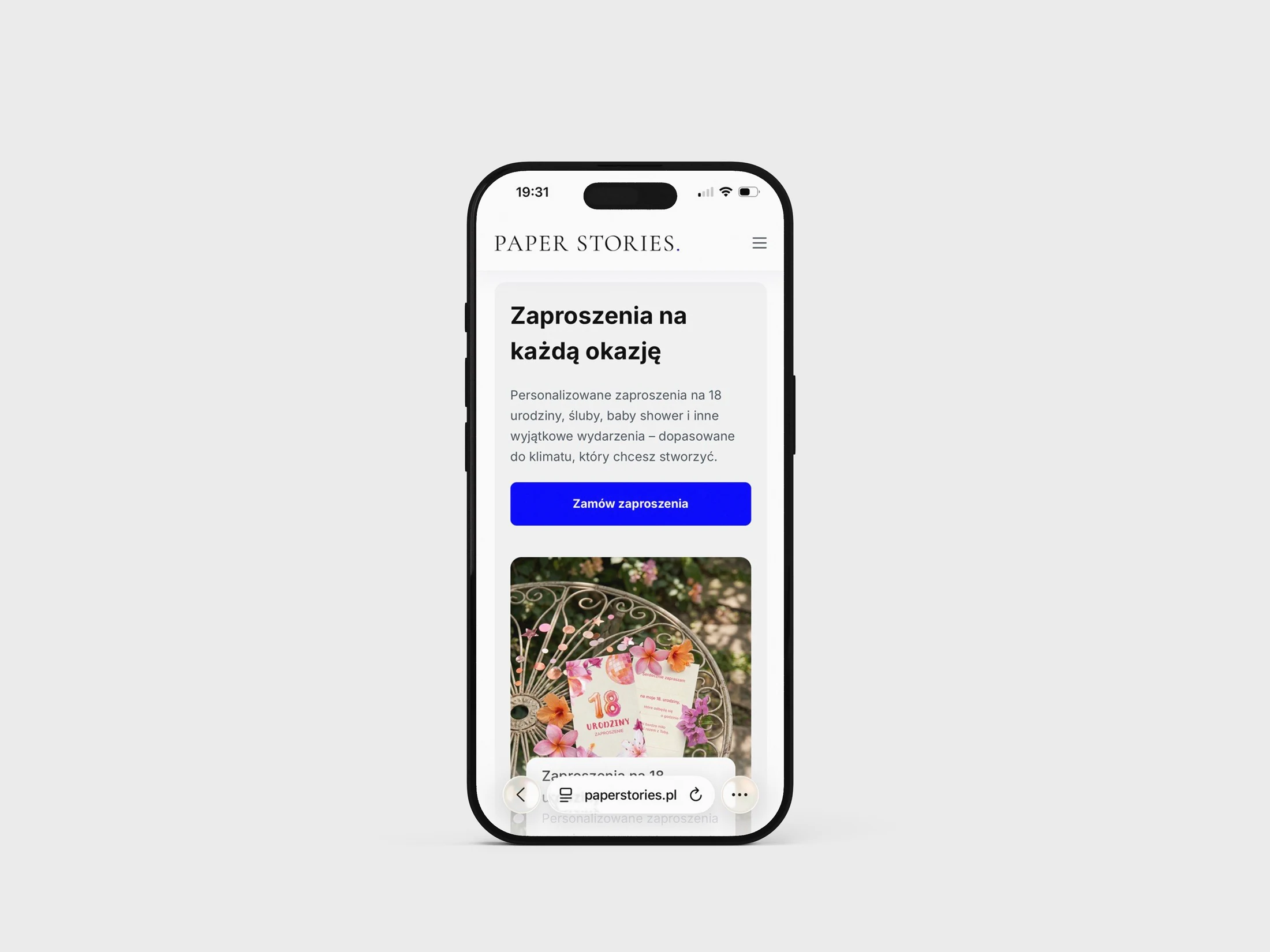 Od wyboru do zamówienia