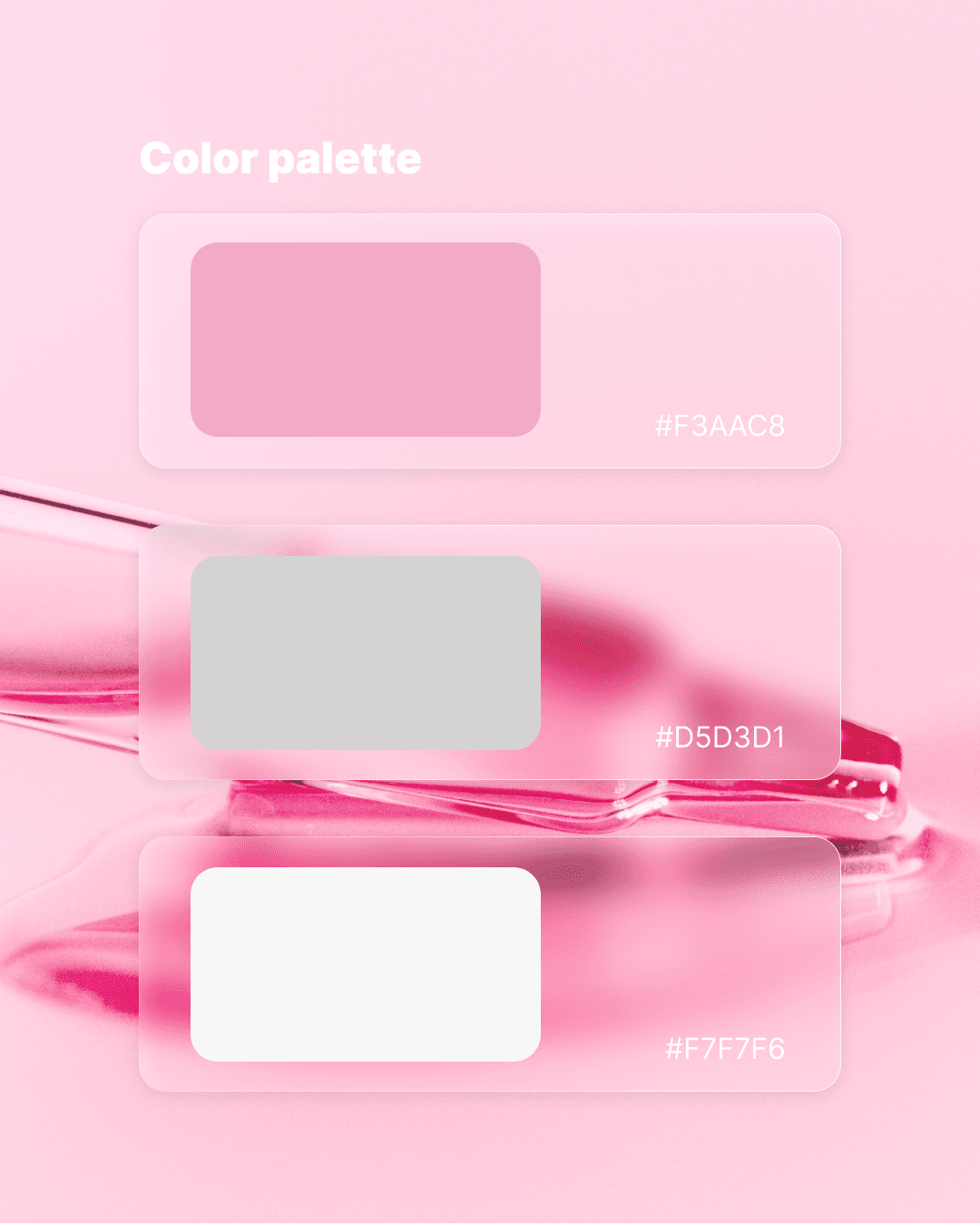 Koncept strony i branding dla PrettyLab - zrzut 3